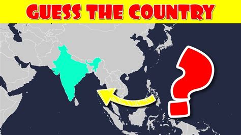 guess the country size.